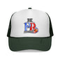 Copy of Soccer Mom Boricua Red Bow Puerto Rican Flag Trucker Caps FREE SHIPPING