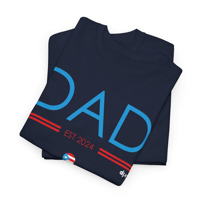 DAD Est 2024 Heavy Cotton Tee