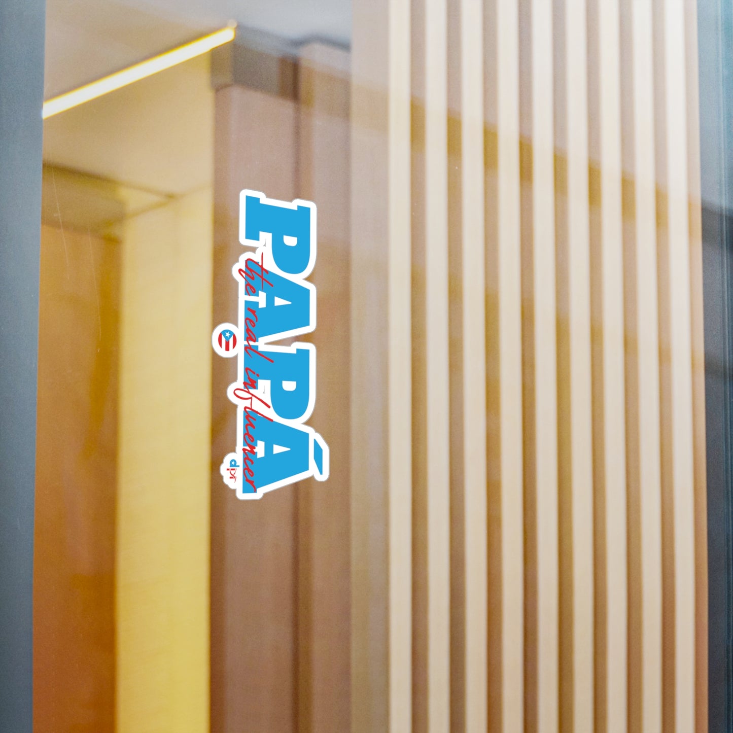 Papá The Real Influencer Kiss-Cut Vinyl Decals