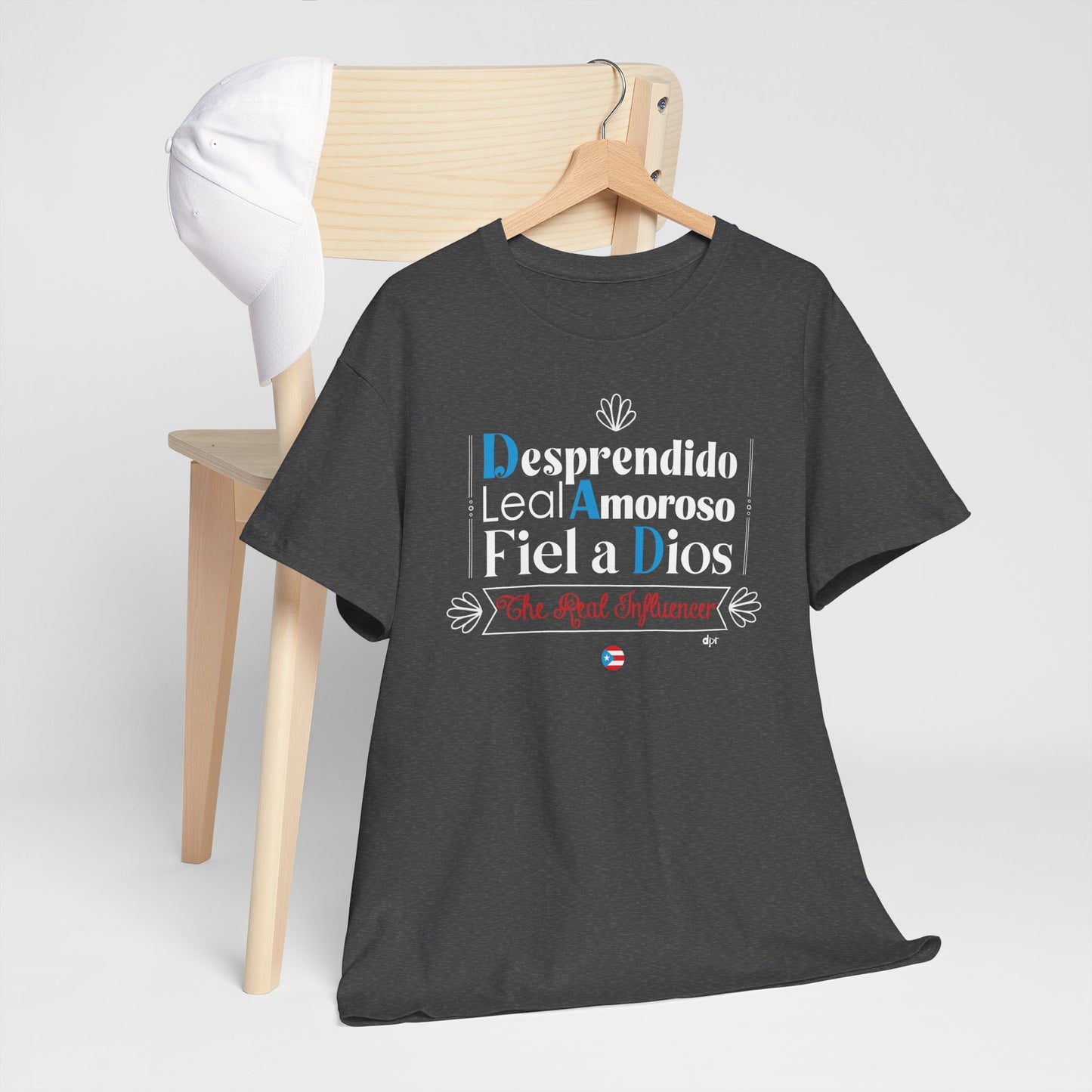 My DAD Description Heavy Cotton Tee