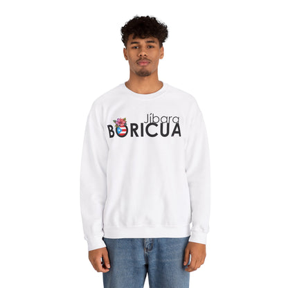 Jíbara Boricua Unisex Heavy Blend™ Crewneck Sweaters