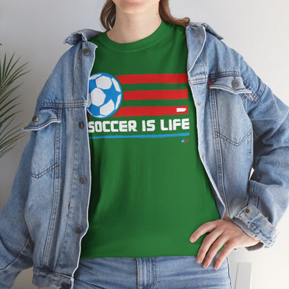 Soccer Mom Boricua Unisex Heavy Cotton Tee