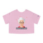 Remembering My Abuelita Fajona Flowy Cropped Tee