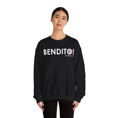 BENDITO BORICUA Heavy Blend™ Crewneck Sweaters