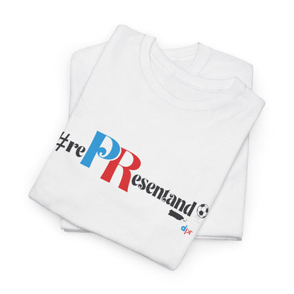 RePResentando Soccer Ball Unisex Heavy Cotton Tee