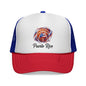 Puerto Rico Basketball Flag Trucker Caps FREE SHIPPING