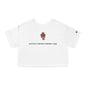 Mi Atleta Pertenece Primero a Jesús | Puerto Rico Faith Cross Soccer ball Cropped Tee | Women's Flowy Crop Top