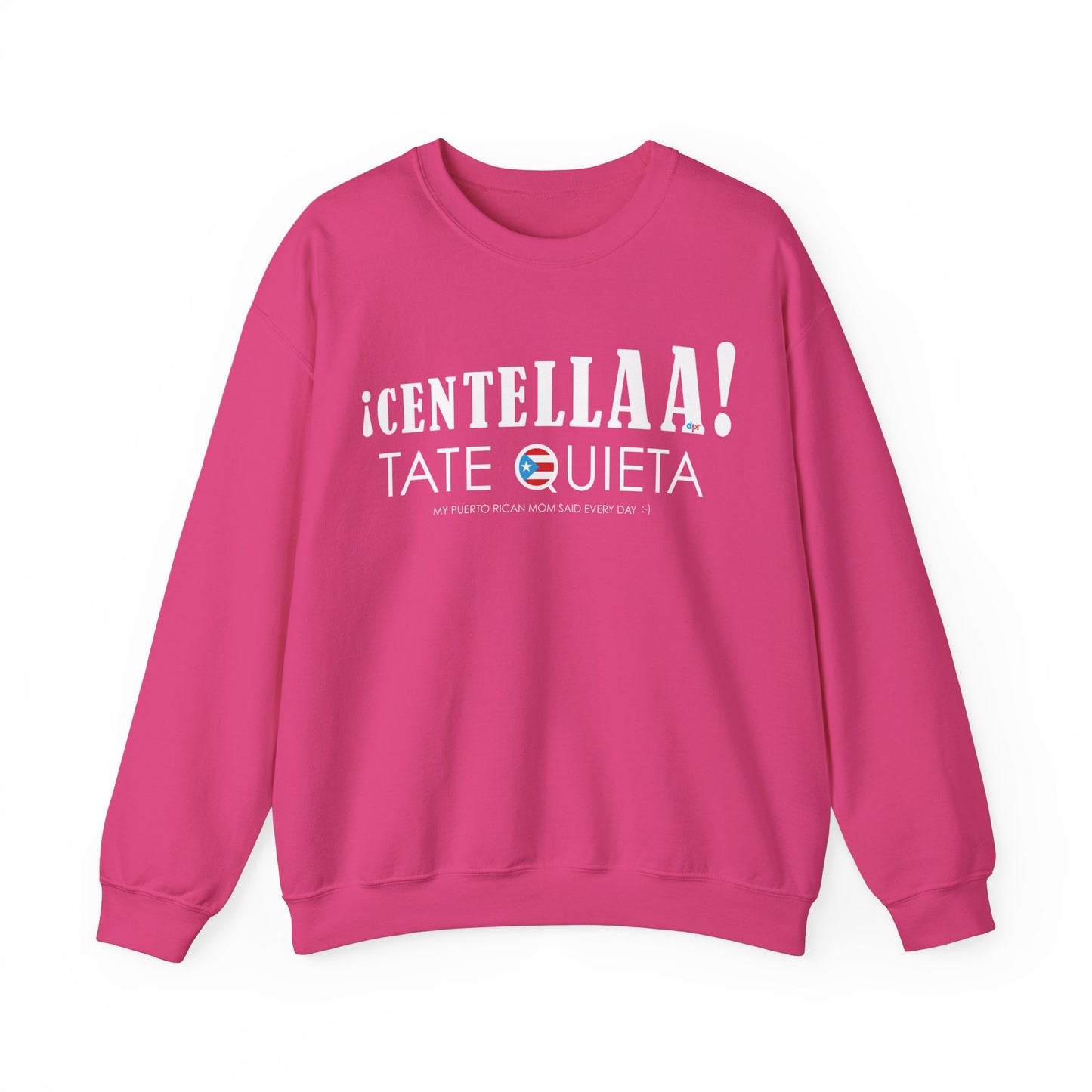 CENTELLA! Puerto Rican Mom WOMAN Heavy Blend™ Crewneck Sweaters
