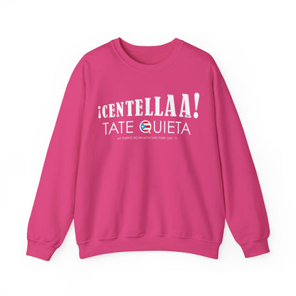 CENTELLA! Puerto Rican Mom WOMAN Heavy Blend™ Crewneck Sweaters