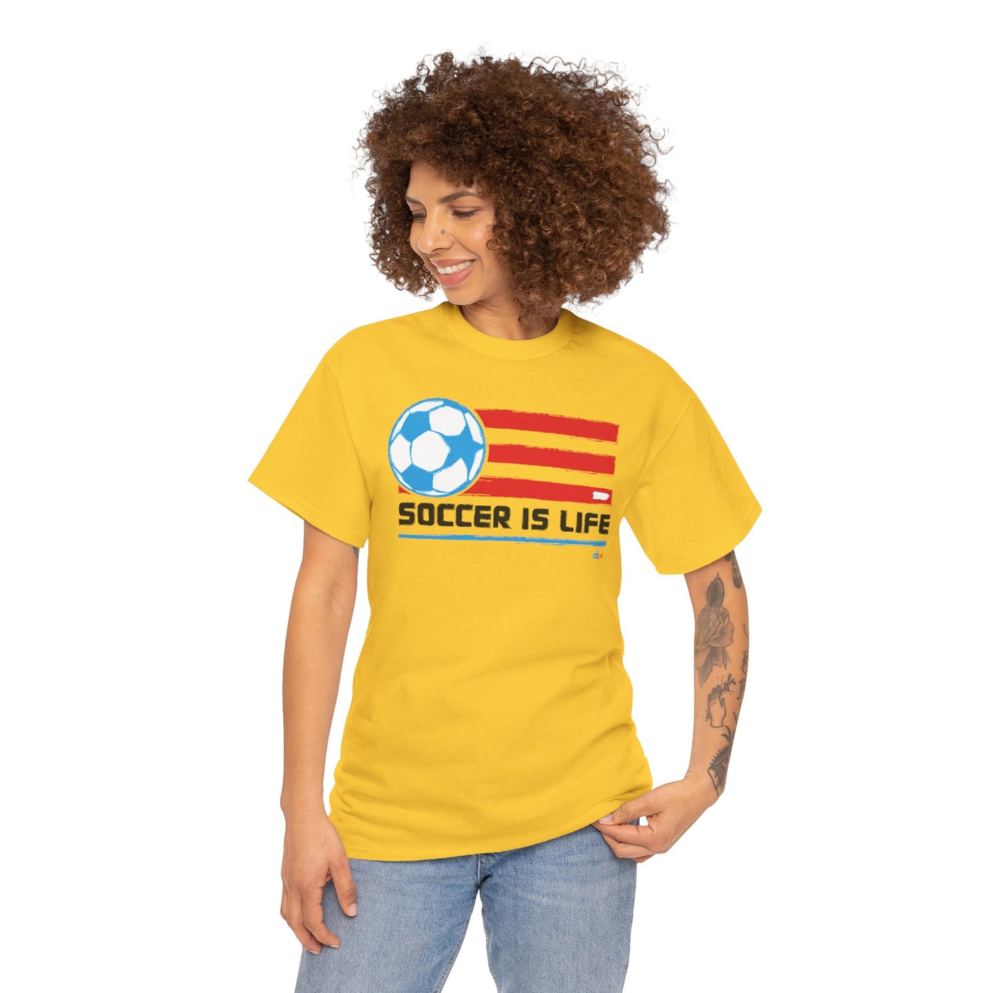 Soccer Mom Boricua Unisex Heavy Cotton Tee