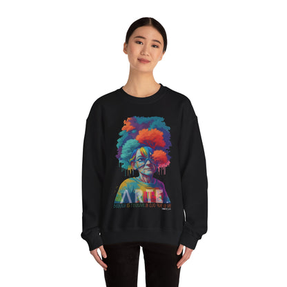 Belleza Relativa Boricua Heavy Blend™ Crewneck Sweaters