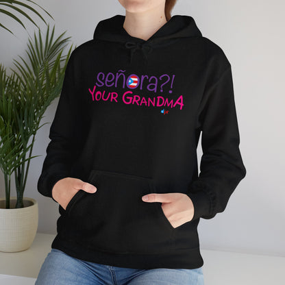 Señora Your Grandma Unisex Heavy Blend™ Boricua-Style Hoodies