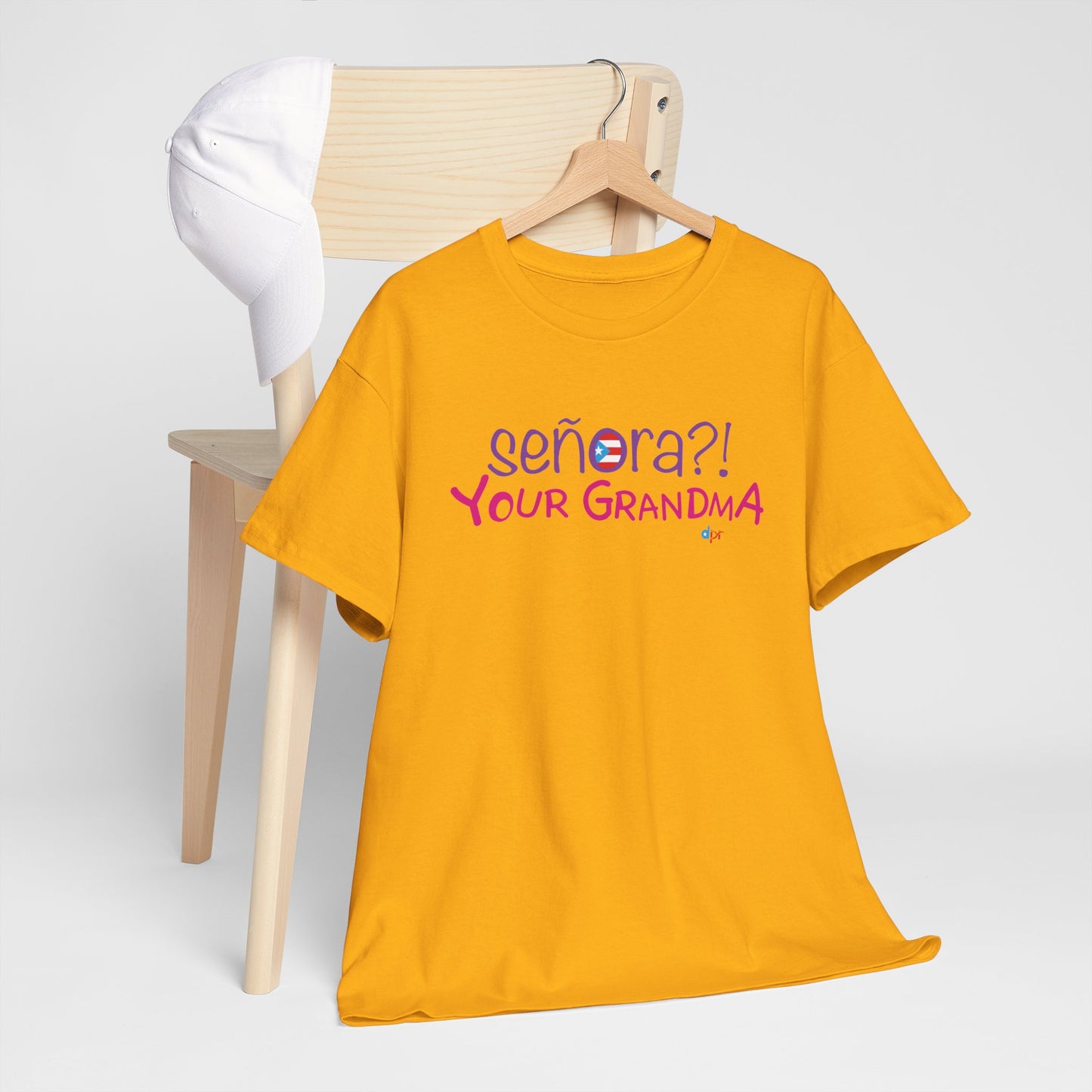 Señora Your GrandMa Heavy Cotton Tee