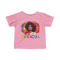 Boricua Girl Colors Infant Fine Jersey Tee