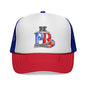 Copy of Soccer Mom Boricua Red Bow Puerto Rican Flag Trucker Caps FREE SHIPPING