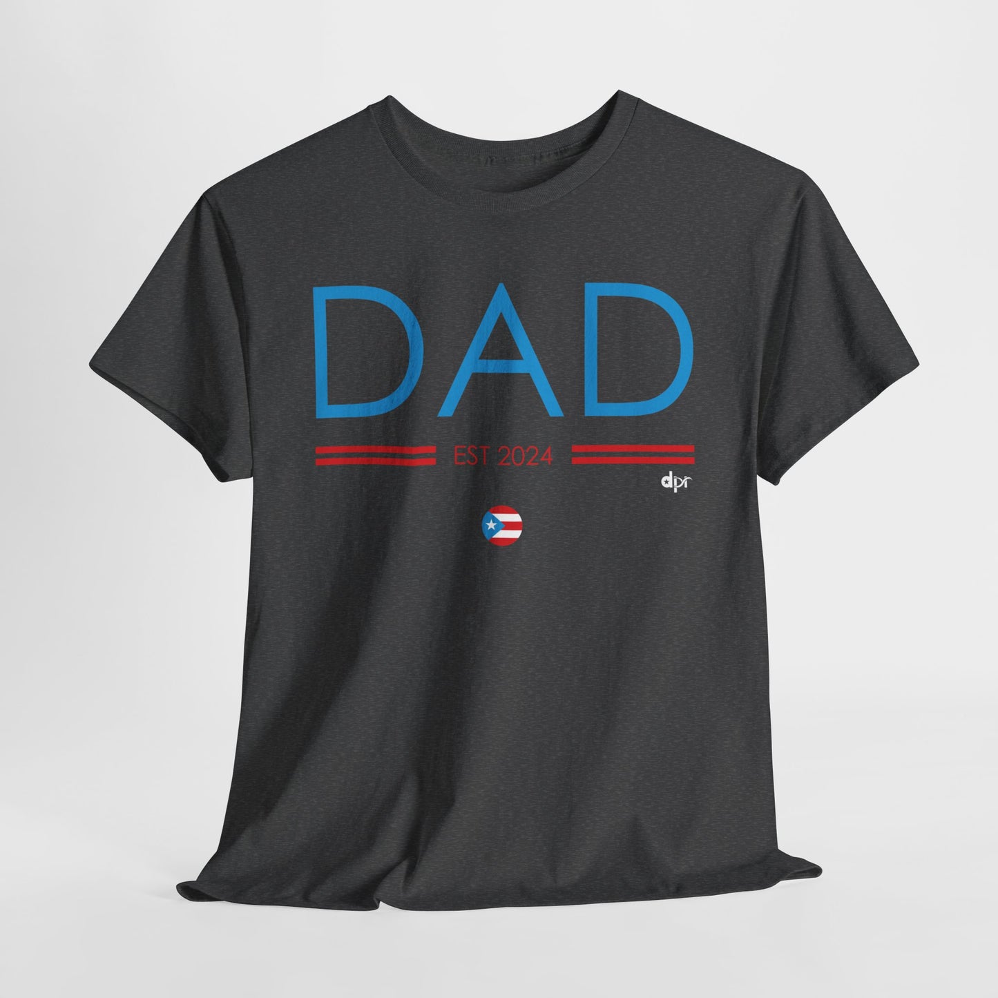 DAD Est 2024 Heavy Cotton Tee