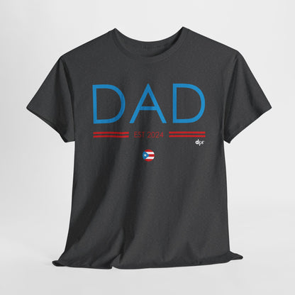 DAD Est 2024 Heavy Cotton Tee