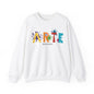 Arte My Passion Bandera Puerto Rico Heavy Blend™ Crewneck Sweaters