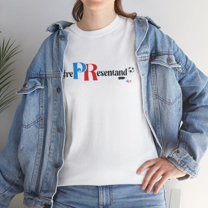RePResentando Soccer Ball Unisex Heavy Cotton Tee