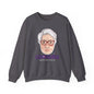 Abuela Boricua Always Here Never Left Heavy Blend™ Crewneck Sweatshirt