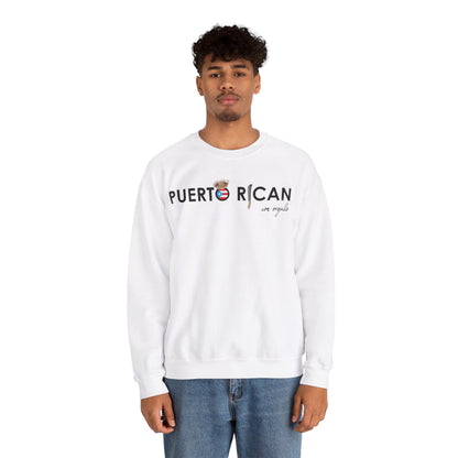 Puerto Rican con orgullo Unisex Heavy Blend™ Crewneck Sweaters