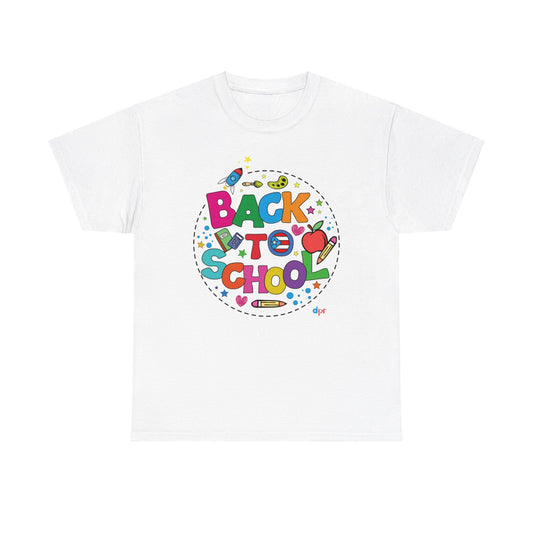 Back to School Boricua Student Heavy Cotton Tee