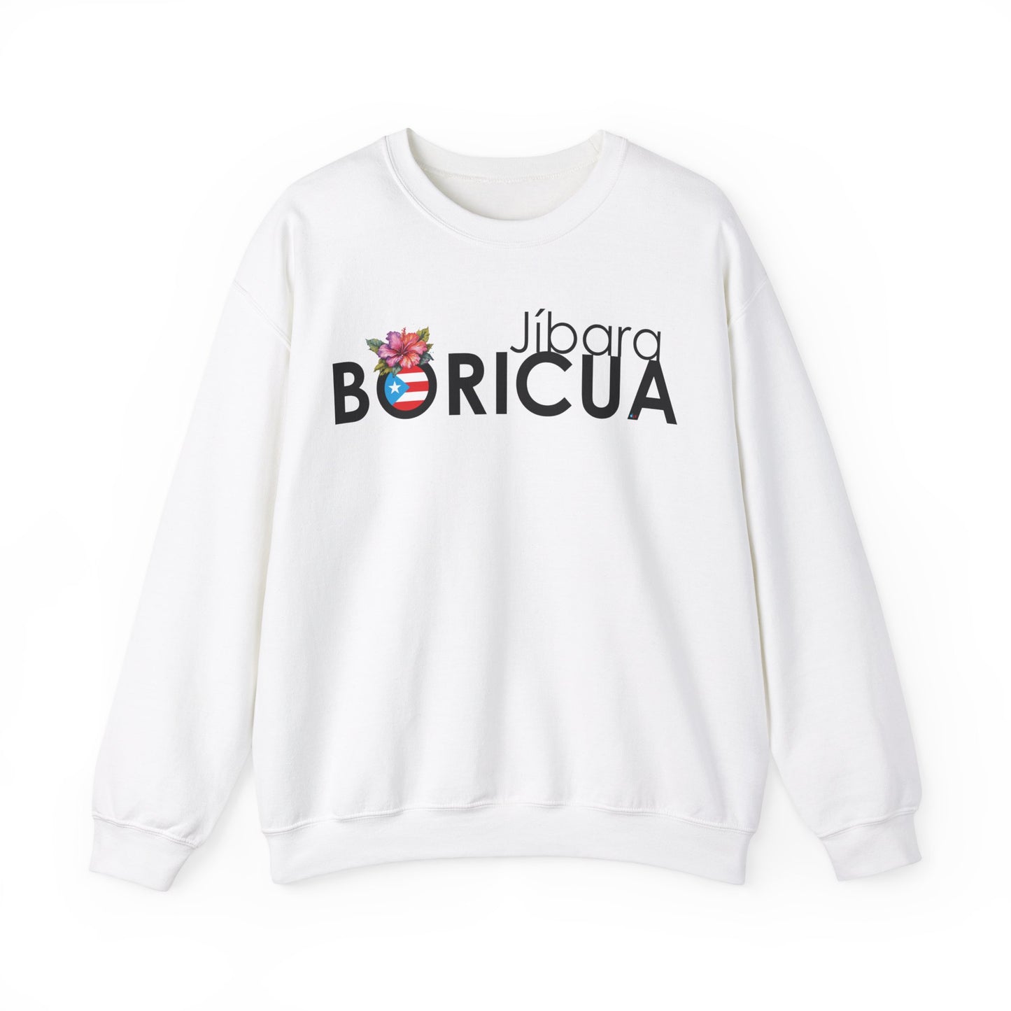Jíbara Boricua Unisex Heavy Blend™ Crewneck Sweaters