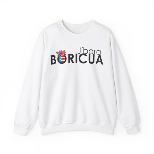 Jíbara Boricua Unisex Heavy Blend™ Crewneck Sweaters