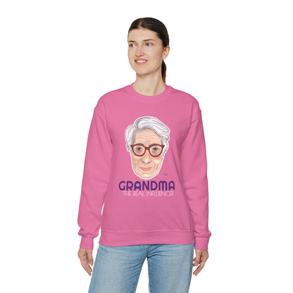 Grandma The real Influencer Heavy Blend™ Crewneck Sweatshirt