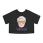 Grandma The Real Influencer Women's Flowy Cropped Tee