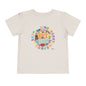 Kindergarten Here I Comer Boricua Toddler Short Sleeve Tee