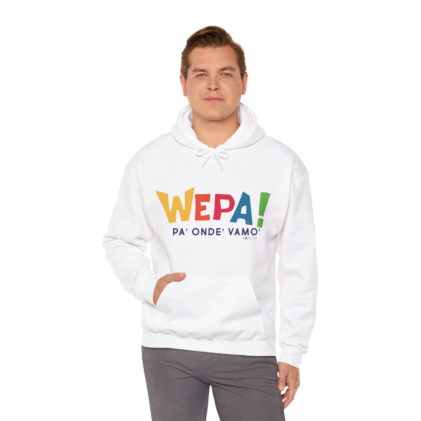 Wepa Boricua! Unisex Heavy Blend™ Boricua-Style Hoodies