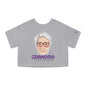 Grandma The Real Influencer Women's Flowy Cropped Tee