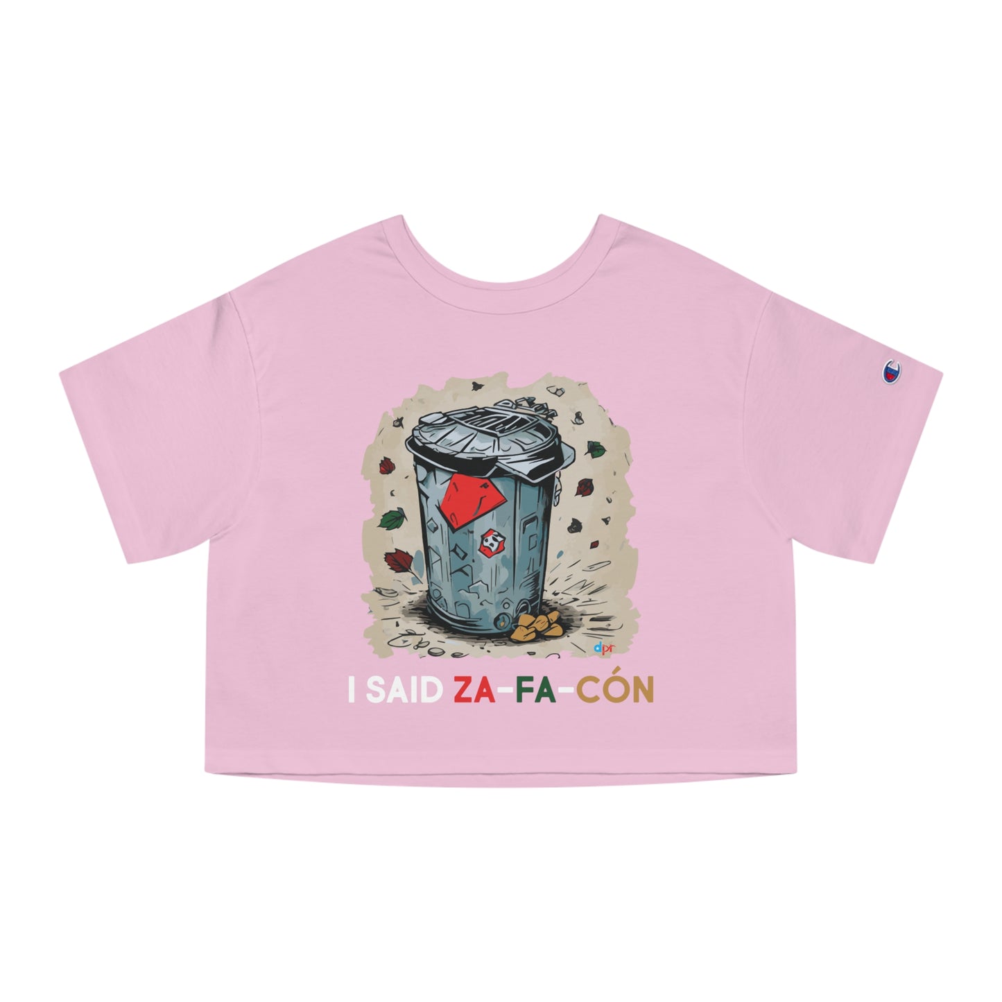 I Saids Zafacón Women's Flowy Cropped Tee