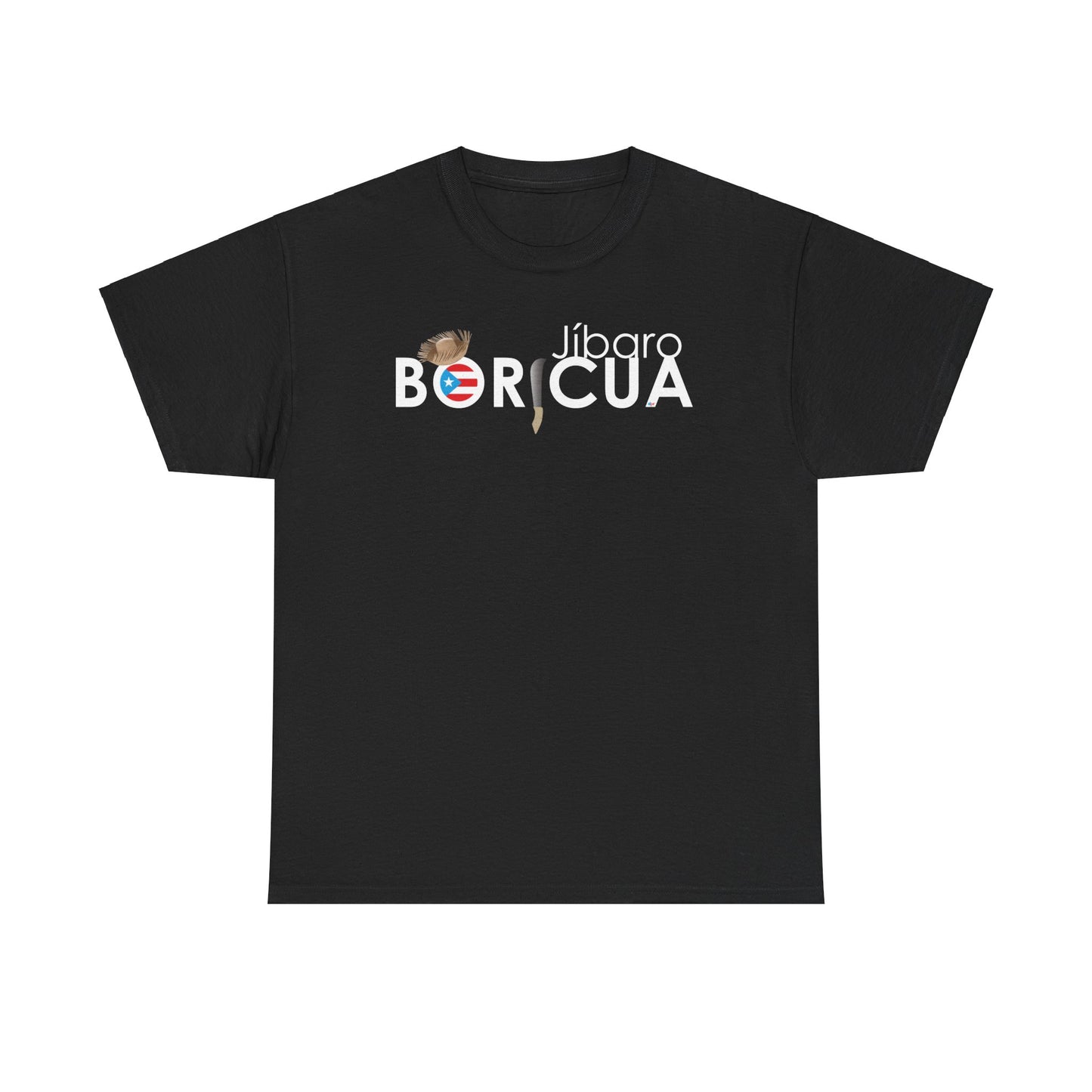 Jíbaro Boricua Unisex Heavy Cotton Tee