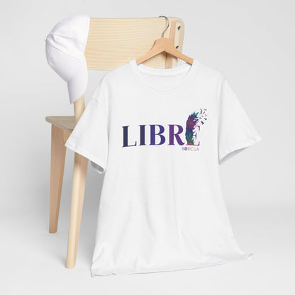 LIBRE BORICUA Unisex Heavy Cotton Tee
