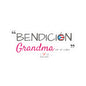 Bendición Grandma Boricua Waterproof Kiss-Cut Vinyl Decals