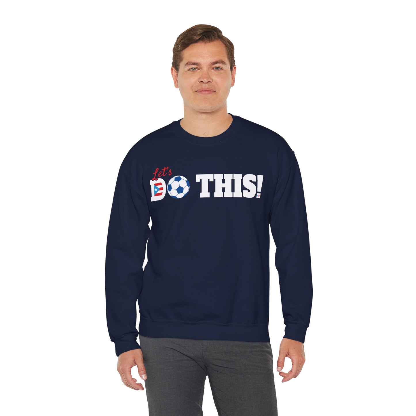 Let's Do This Soccer Heavy Blend™ Crewneck Sweatshirt