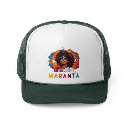 Maranta Flow Boricua Puerto Rican Pride Trucker Caps FREE SHIPPING