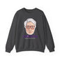 Abuela Boricua Always Here Never Left Heavy Blend™ Crewneck Sweatshirt