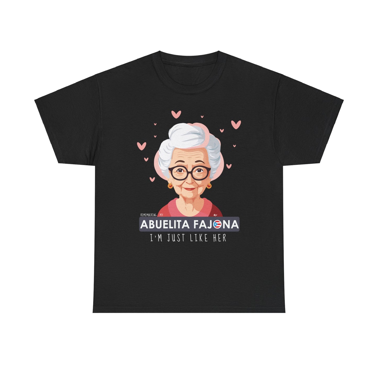 Remembering Mi Abuelita Fajona Unisex Heavy Cotton Tee