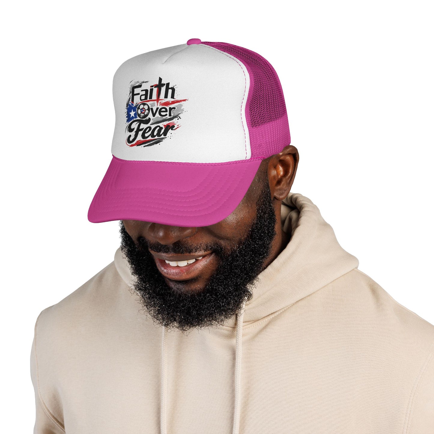 Copy of Puerto Rico Fire Soccer ball REPresentando Trucker Caps FREE SHIPPING