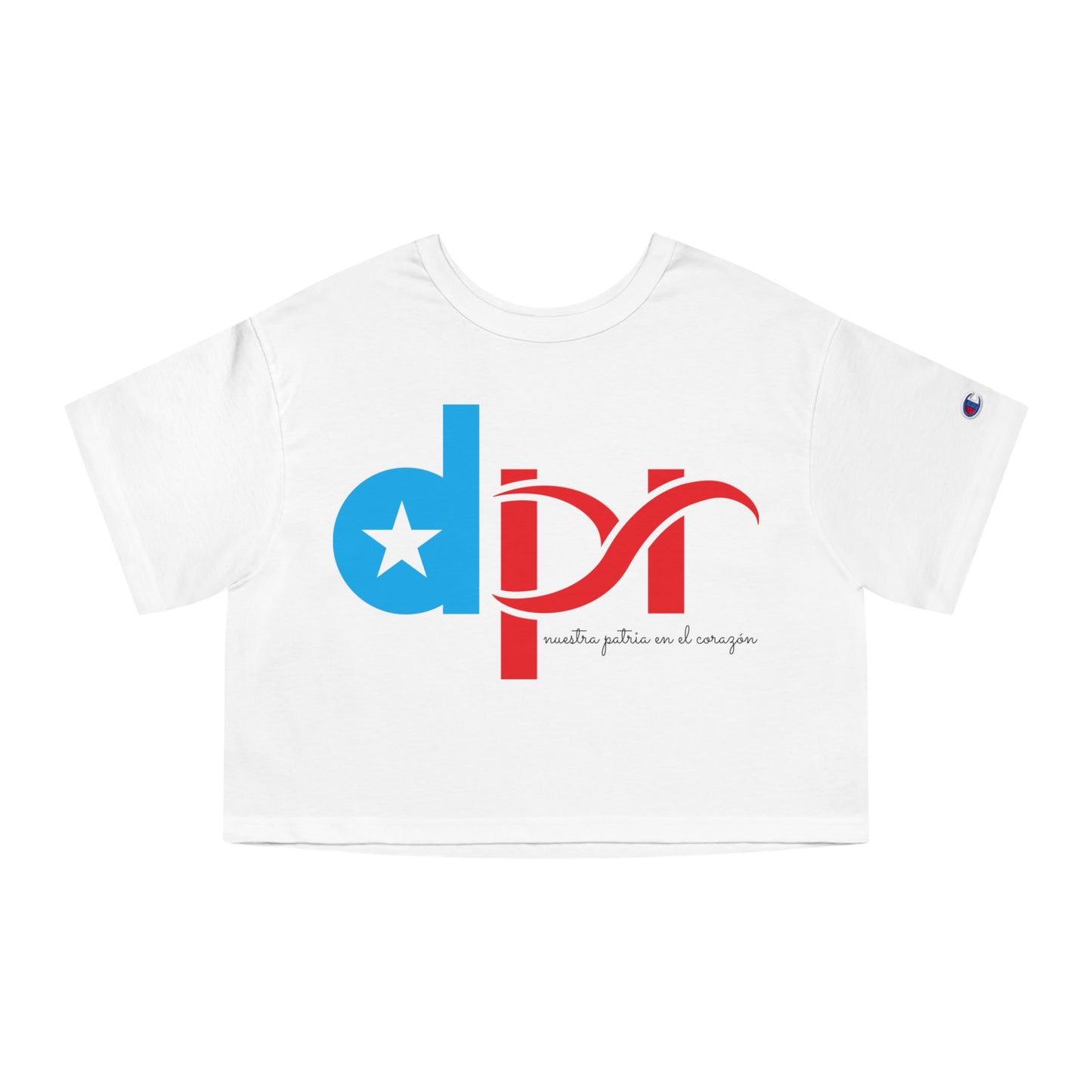 Dpr Nuestra Patria en el corazón Flowy Cropped Tee