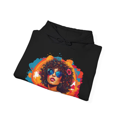 Mosaico Girl Unisex Heavy Blend™ Boricua-Style Hoodies
