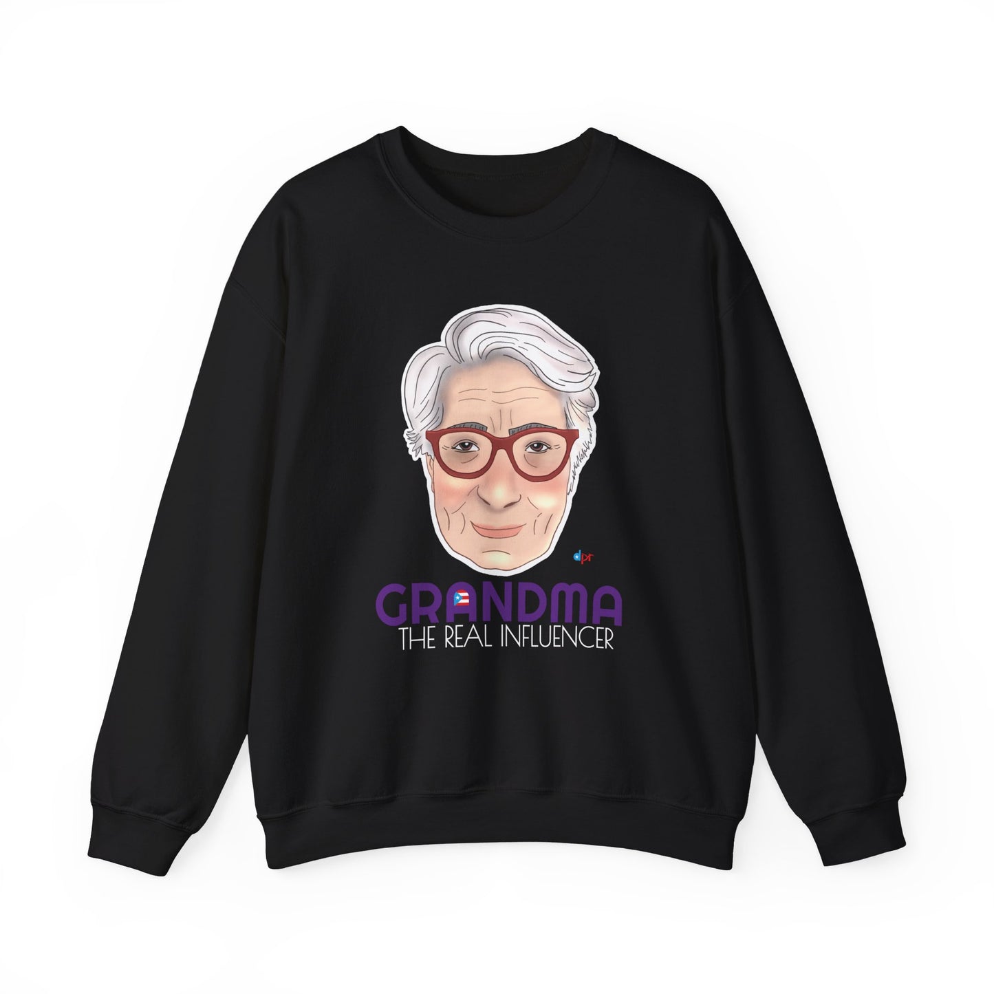 Grandma The real Influencer Heavy Blend™ Crewneck Sweatshirt