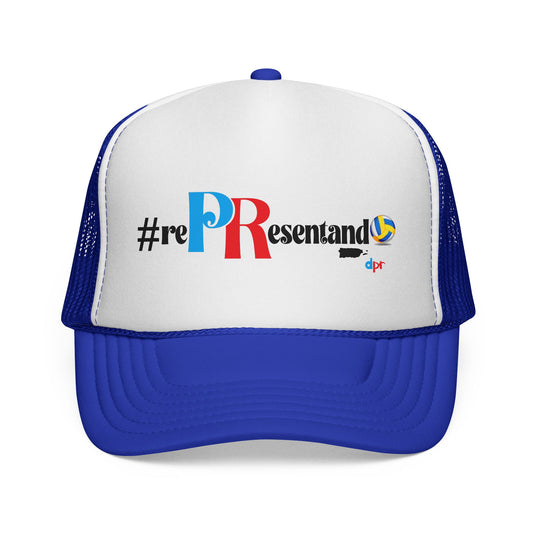 RePResentando Volleyball Puerto Rican Pride Trucker Caps FREE SHIPPING