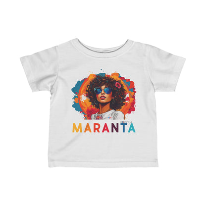 Maranta Boricua Girl Infant Fine Jersey Tee
