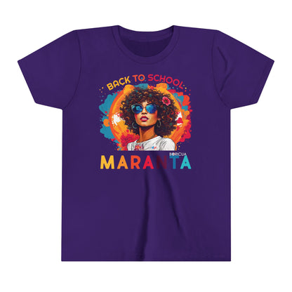 Back to School Maranta Boricua Youth Short Sleeve Tee