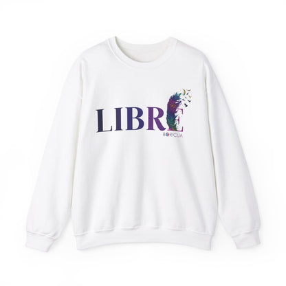 LIBRE BORICUA Unisex Heavy Blend™ Crewneck Sweaters