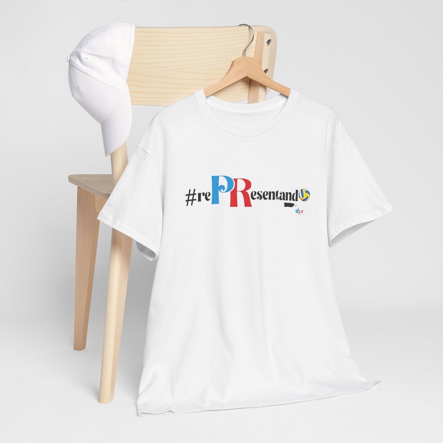 Representando Volleyball Unisex Heavy Cotton Tee